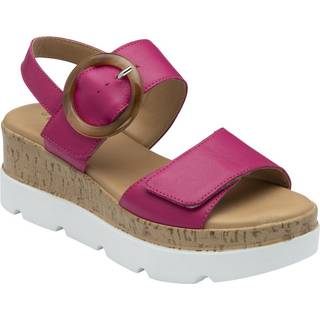 Lotus Lotus Pink Flatform Sandals