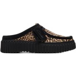 CLARKS PREMIUM Torhill Mule D 40 LEOPARD PRINT