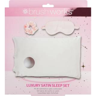 Brushworks Luxury Satin Sleep Set sovesæt af satin