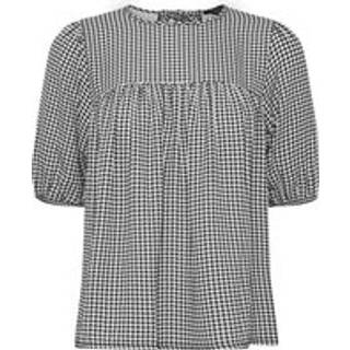 PixieGirl Petite PixieGirl Petite Black Gingham Tie Back Blouses