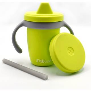 BBLÜV Sippy Küp træningskop Lime 4m+ 240 ml - 240 ml