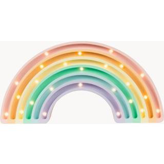 Håndlavet LED-børneværelseslampe Rainbow med timerfunktion og fjernbetjening, dæmpbar