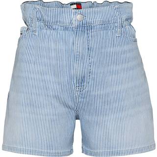 Loose Paperbag Denim Shorts