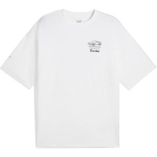 Men&#39;s Puma Porsche Legacy Graphic Tee 1, White, Size L, Clothing - White - L