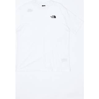 The North Face Women's S/S Essential Oversize Tee T-shirt Damer størrelse M farve grå/hvid