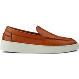Jones Bootmaker Jones Bootmaker Brown Quade Smart Leather Slip-On Shoes