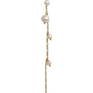 Callas Earring Long - Gold - Stine A - Guld One Size