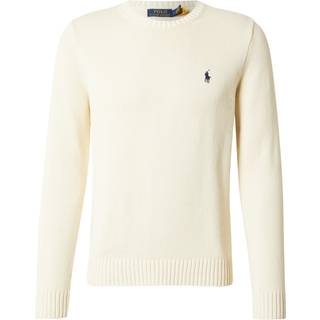 Polo Ralph Lauren Cotton Crew Neck Sweater Andover Cream