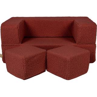 Meowbaby Bearly Cube Sofa, Brown
