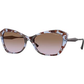 Vogue Briller VO5626S 320168 56 Solbriller Kvinder Tortoiseshell - Blue Tortoise - 56mm