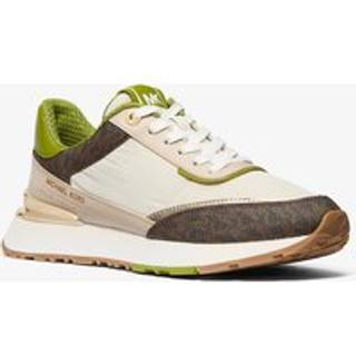 MK Nova Mixed-Media Trainer - Green - Michael Kors - EU 35