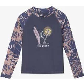 Color Kids Pige Badebluse UV 50+ - Vintage Indigo - 116