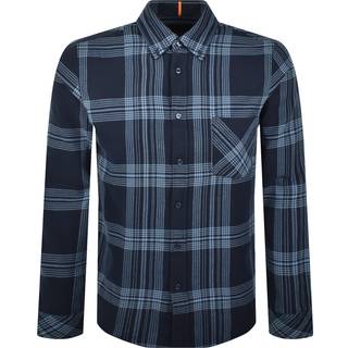 BOSS Rickert Regular Fit Shirt Dark Blue