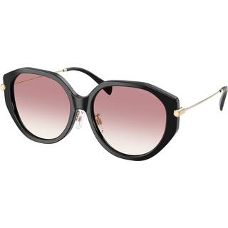 Michael Kors Kvinde MK2248D JINAN 30058D Solbriller Acetat Sort Rosa Geometrisk Normal Skygge