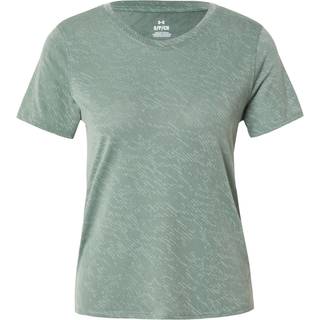 Under Armour Launch Camo Women's Short Sleeve Silica Green / Reflective S