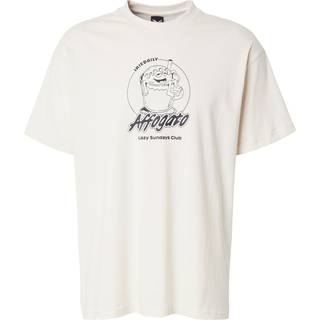 Iriedaily Affogato T-Shirt T-shirt Herrer størrelse M farve beige