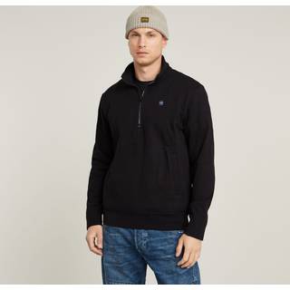 Nifous Half Zip Sweater - Black - Men