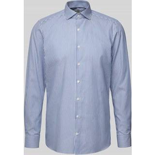 OLYMP Herren Hemd blau gestreift