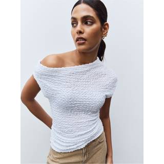 Next Tekstur Off Shoulder ærmeløs topEU 46 (UK 18)