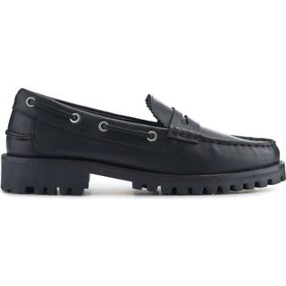 Jones Bootmaker Jones Bootmaker Miuccia Leather Black Moccasins