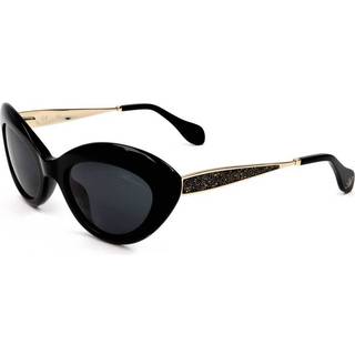 Blumarine SBM752S 0700 53 Solbriller Kvinder Black - Black - 53mm