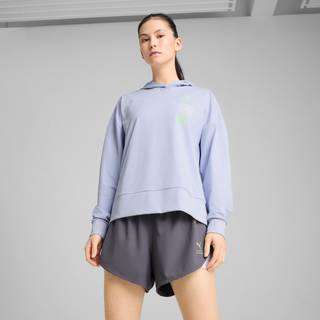 Women&#39;s Puma x HYROX CLOUDSPUN Hoodie, Blue, Size L, Clothing - Cool Weather - L