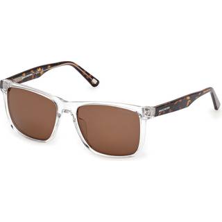 Skechers SE00047 Polarized 26H 54 Solbriller Mænd Krystalklar - Clear - 54mm