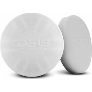 DS18 CS-10/WH, silikonskærm til 10 tommer baser og højttalere, hvid