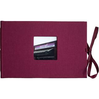 Kolo Noci Small 4x6 fotoalbum indeholder 24 fotos ideelle til bryllupper og babyb?ger Bordeaux