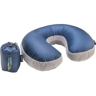 Cocoon U-Shaped Down Neck Pillow Dark Indigo/Grey, OneSize