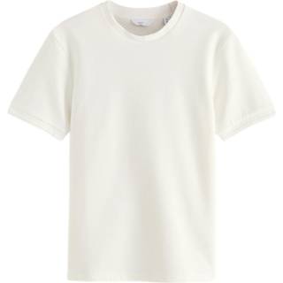 Next White Slim Fit Textured T-Shirt