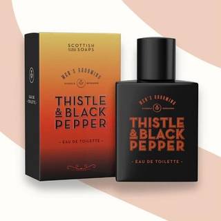 Scottish Fine Soaps Thistle & Black Pepper Eau de Toilette til mænd 100 ml - 100 ml