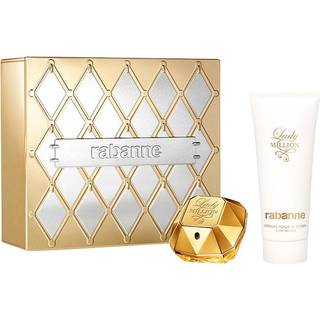 Rabanne Parfumer-til-kvinder Lady-MillionGavesæt Eau de Parfum Spray 50 ml + Body Lotion 100 ml 1 Stk. (910,00 kr / 1 stk.) - 1 Stk.