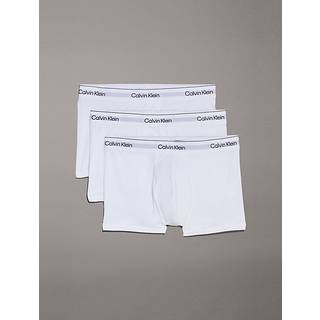 3 Pack Trunks - Icon Cotton Stretch - White - XL