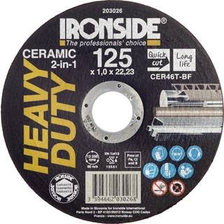 Ironside 203026 Skæreskive Tykkelse: 1,0 mm
