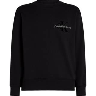 Relaxed Monogram Sweatshirt - Black - XXS