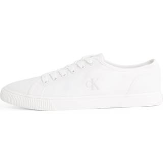 Canvas Low Profile Trainers - White - EU 45
