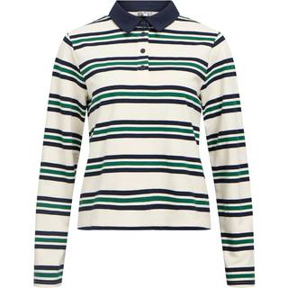 Stribet Langærmet Polo