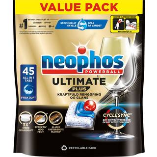 Neophos opvasketabs, Ultimate Plus | 45 stk. pose