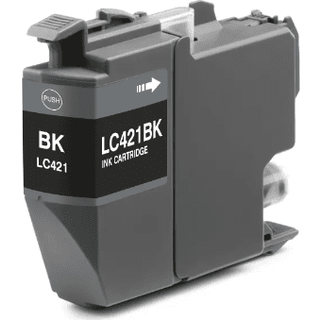 Brother LC421XLBK sort printerpatron 500 sider alternativ LC421XLBK