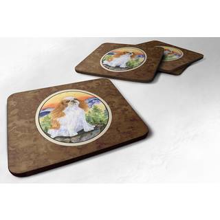 """" Caroline's Treasures SS8311FC Engelsk leget?j Spaniel Foam Coasters (S?t p? 4) 3,5 """" ""H X 3,5"" """" W Multicolor """"