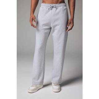 Next Grey Open Cotton Rich Jersey Joggers
