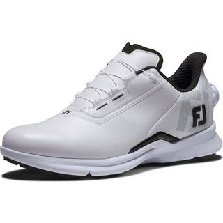 Footjoy Fuel BOA White/White/Grey 42 Golfsko til mænd