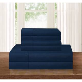 Elegant komfort Luksuri?s bl?d 1500 tr?dt?lling Egyptisk 5-delt premium Hotel Quality Wrinkle Resistent Coziest Senget?jss?t let rundt om elastis