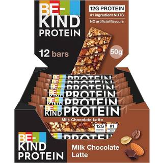 12 x BeKind Protein Bar 50 g Choc Latte