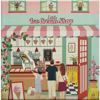 Nyhed: Little Ice Cream Shop - Puslespil Med 150 Brikker fra ViSSEVASSE