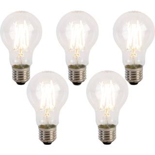 Sæt med 5 E27 3-trins dæmpbare LED-pærer A60 5W 700 lm 2700K