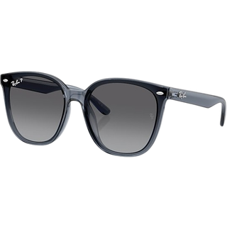 Ray - Ban Unisex RB4423D 6592T3 Solbriller Injiceret Blå Grå Firkantet Polariseret