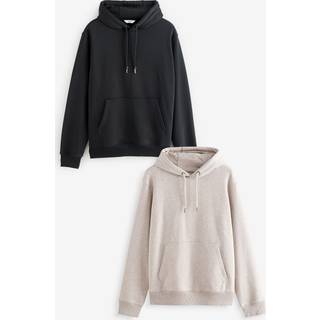 Next Black/Neutral Hoodies 2 Pack