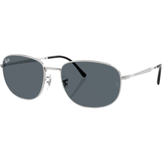 Ray - Ban Unisex RB3754 003/R5 Solbriller Metal Sølv Blå Pillow Normal